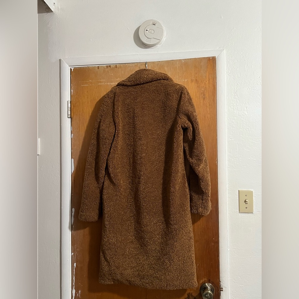 Rachel Zoe Warm Tan Teddy Jacket - Picture 3 of 3